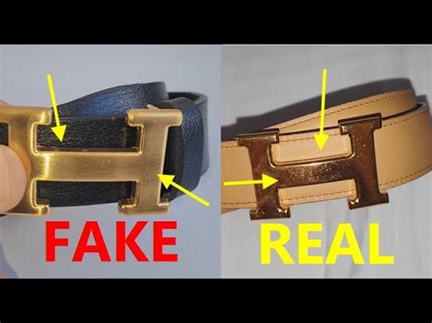 how to tell if hermes belt is real